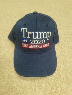 Brand New 2020 Trump Keep America Great Navy Embroidered Baseball Cap MAGA